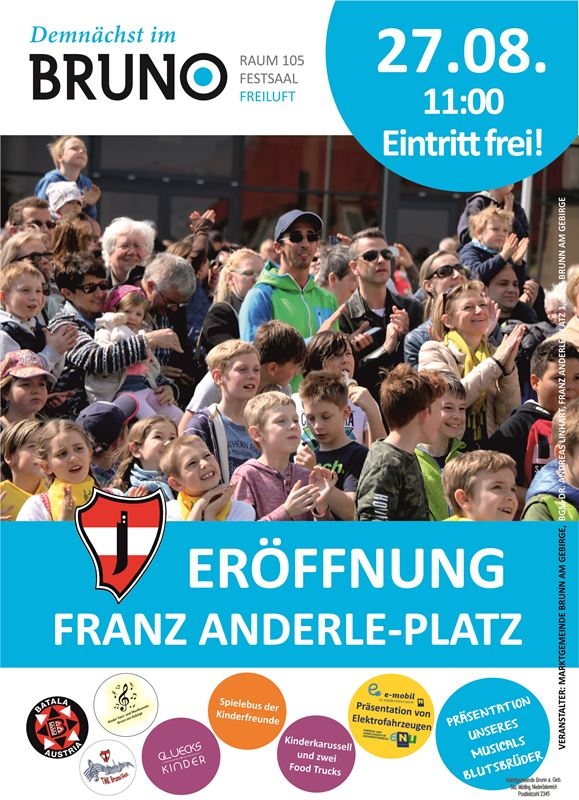 Eröffnung Franz Anderle-Platz