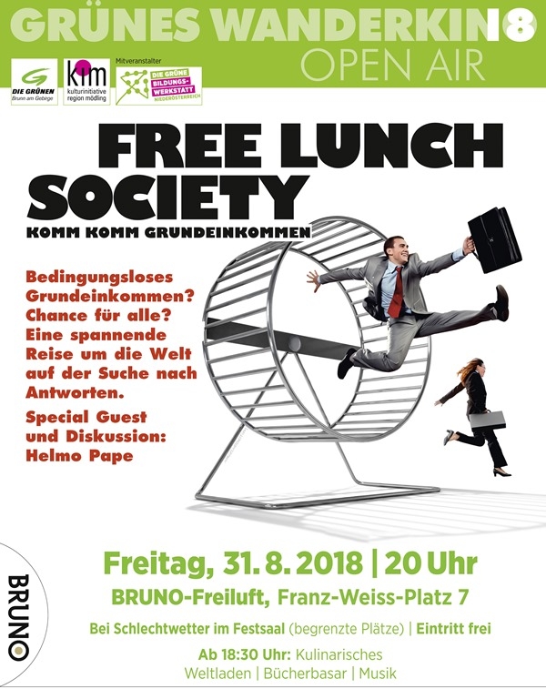 Grünes Wanderkino - Free Lunch Society