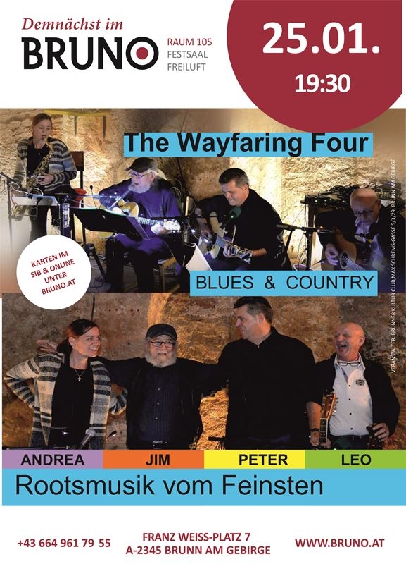 THE WAYFARING FOUR - BLUES & COUNTRY