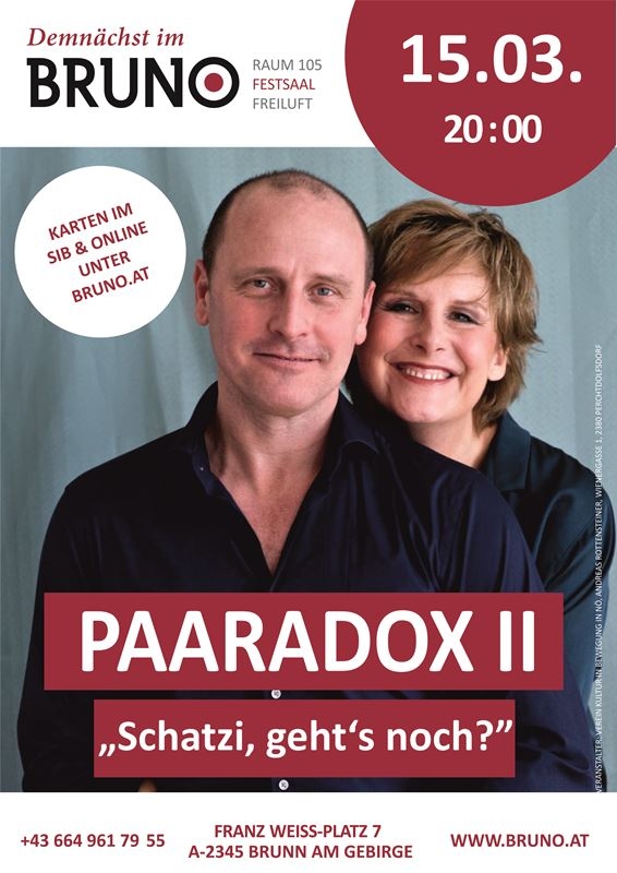 NEU: PAARADOX II - Schatzi, geht's noch? 