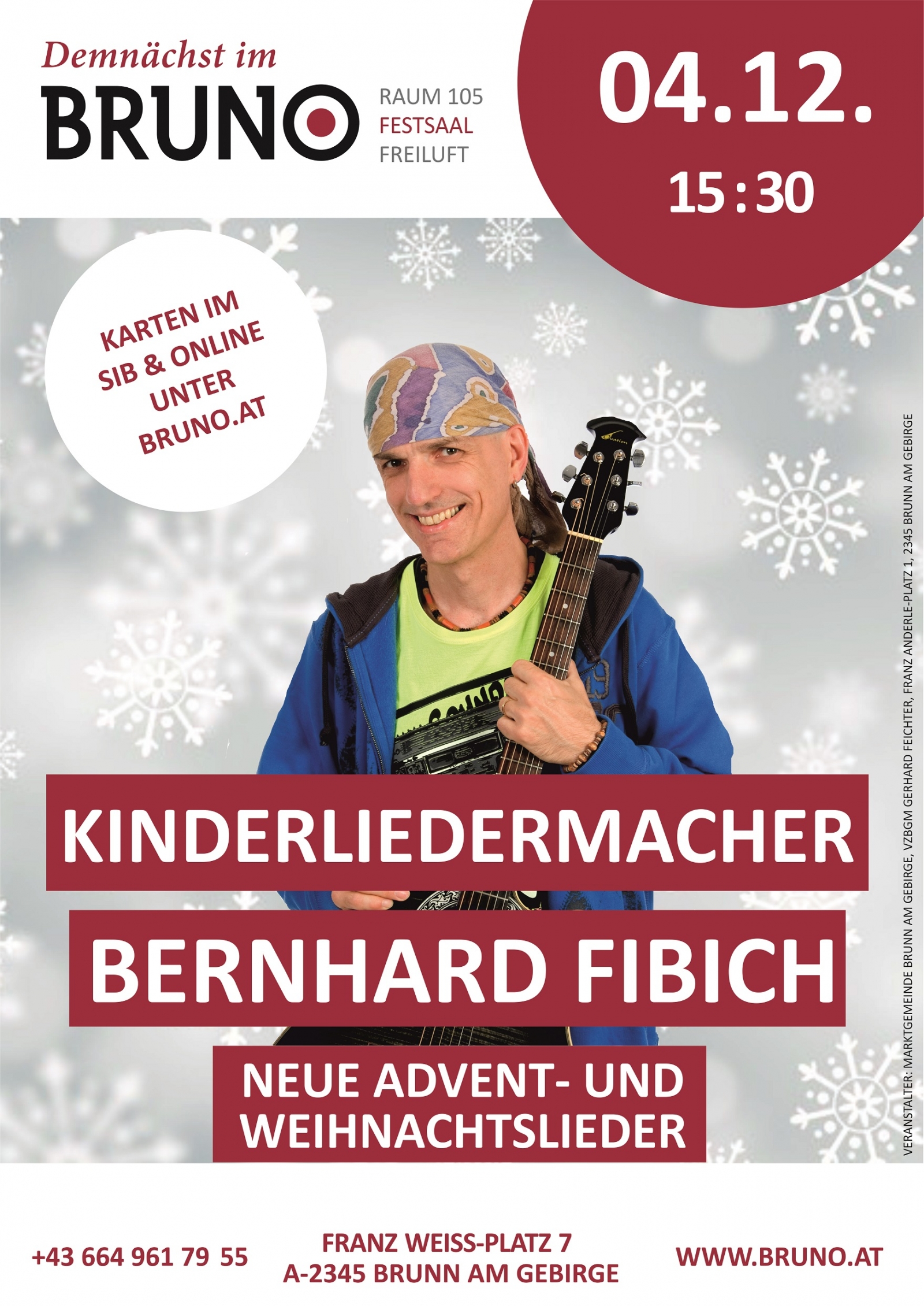 Bernhard Fibich – „Neue Advent- und Weihnachtslieder