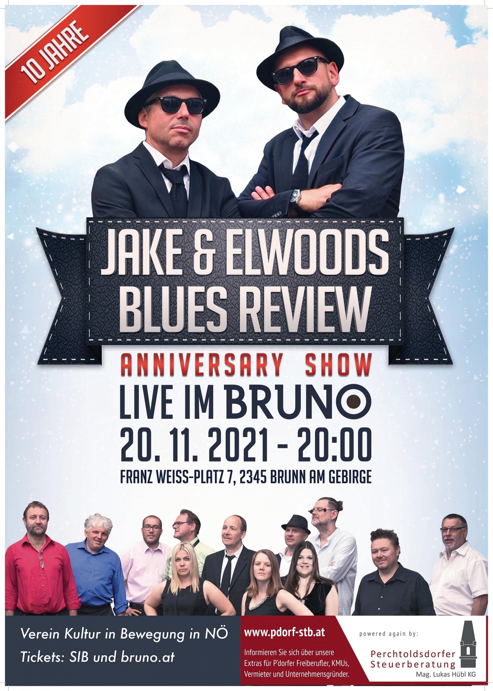 Jake & Elwoods Blues Review Jubiläumskonzert
