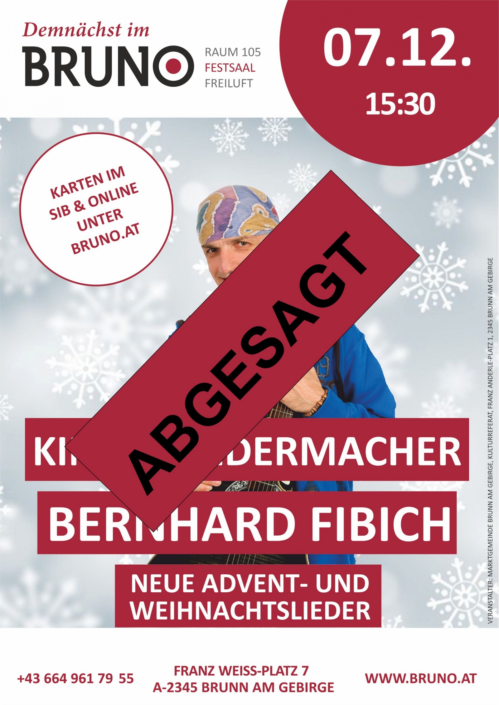 Bernhard Fibich – „Neue Advent- und Weihnachtslieder