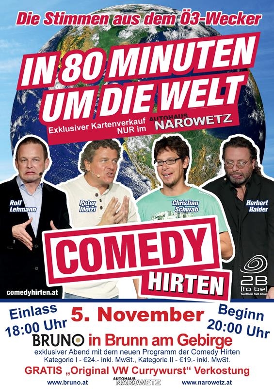 Comedy Hirten - in 80 Minuten um die Welt