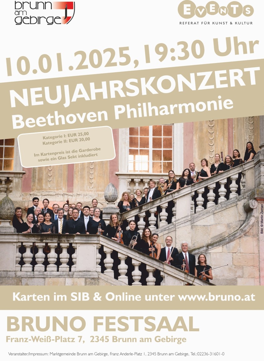 Neujahrskonzert mit der Beethoven Philharmonie