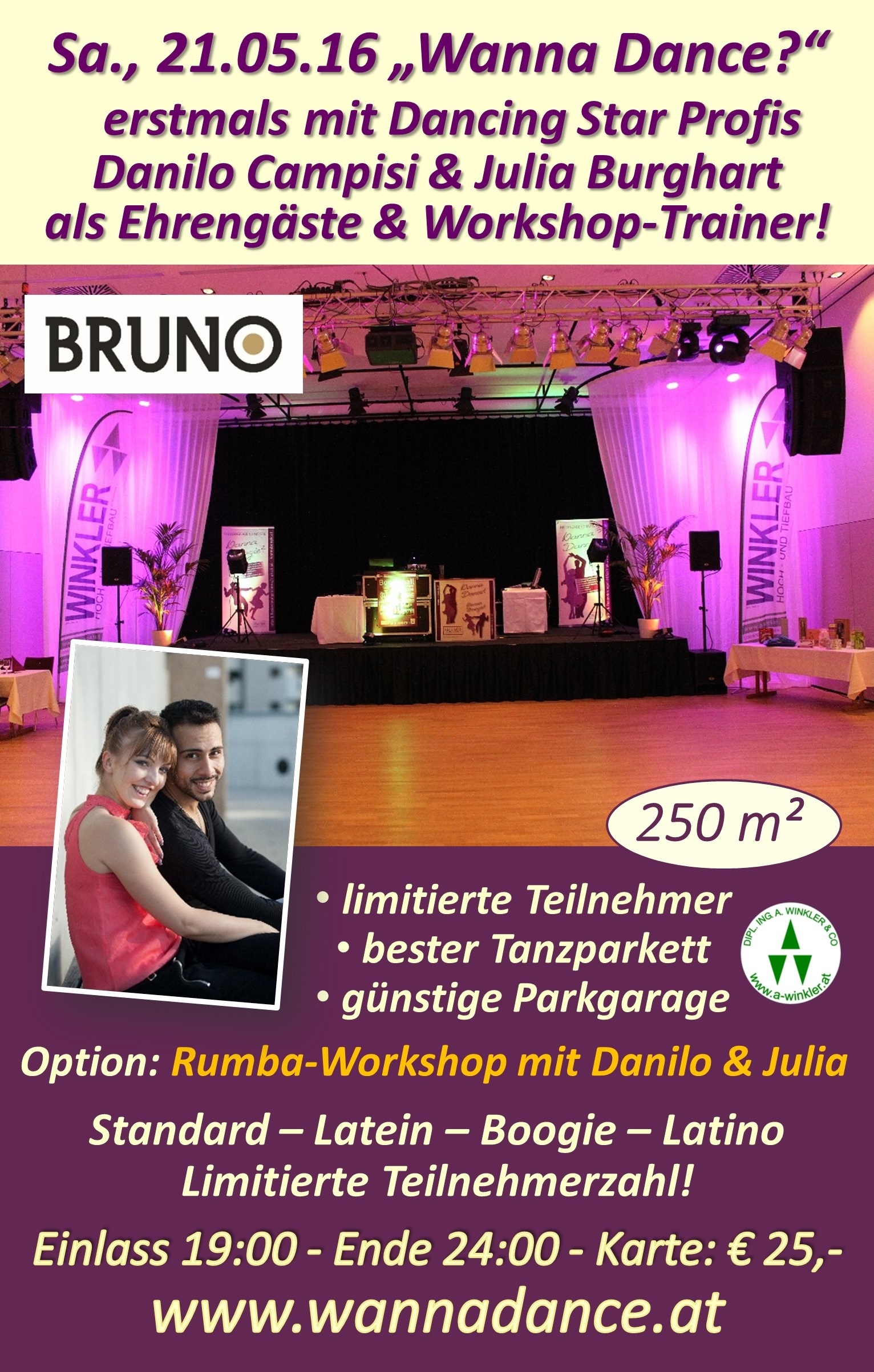 Wanna Dance - Workshop mit Danilo Campisi & Julia Burghart